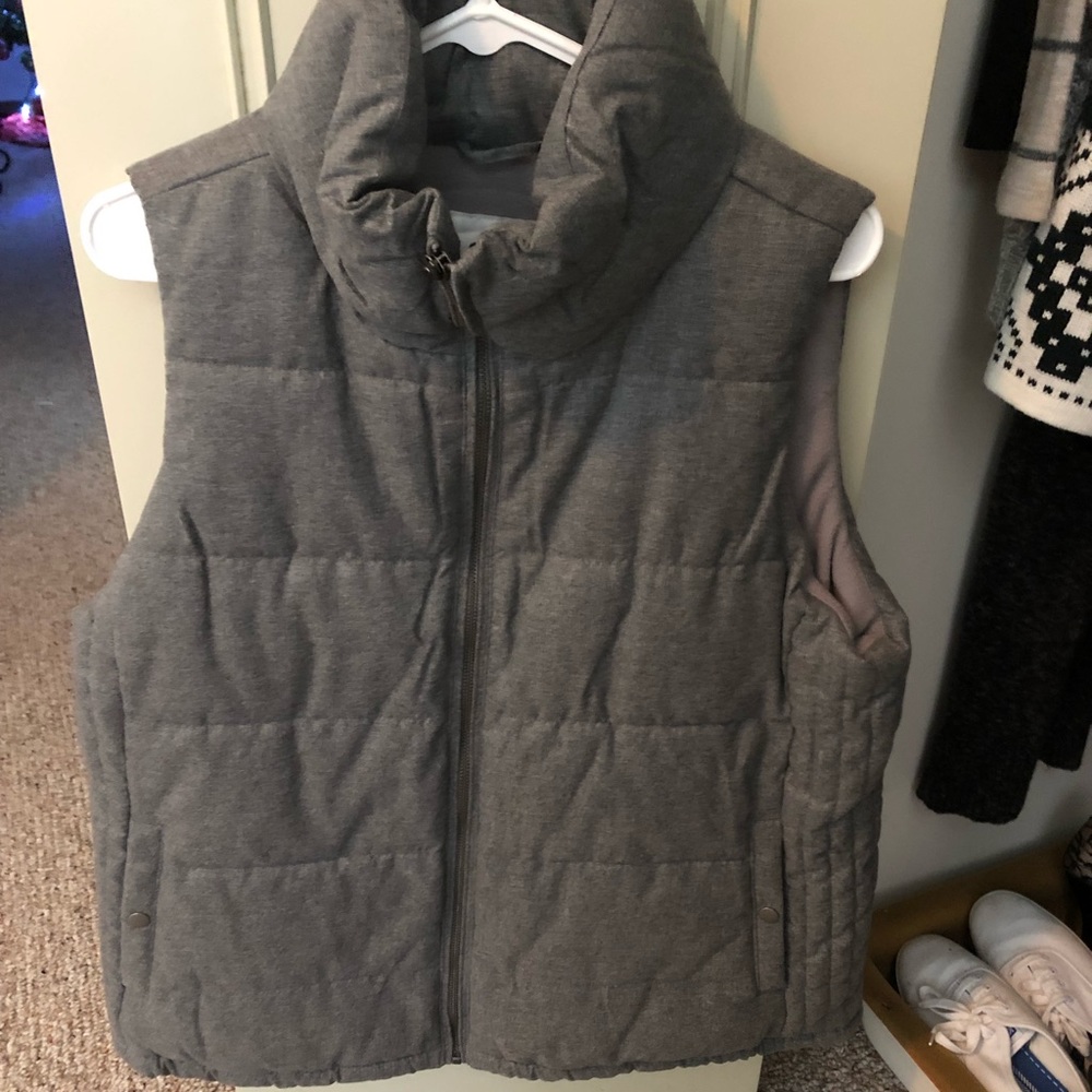 Grey Old Navy vest